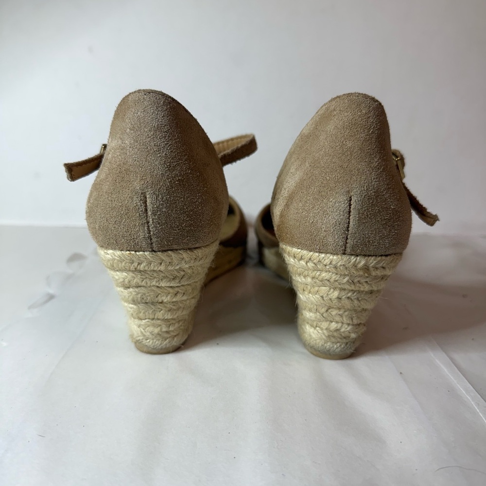 Talbots Lyndsey D’Orsay Suede Wedge Espadrilles - Picture 5 of 6